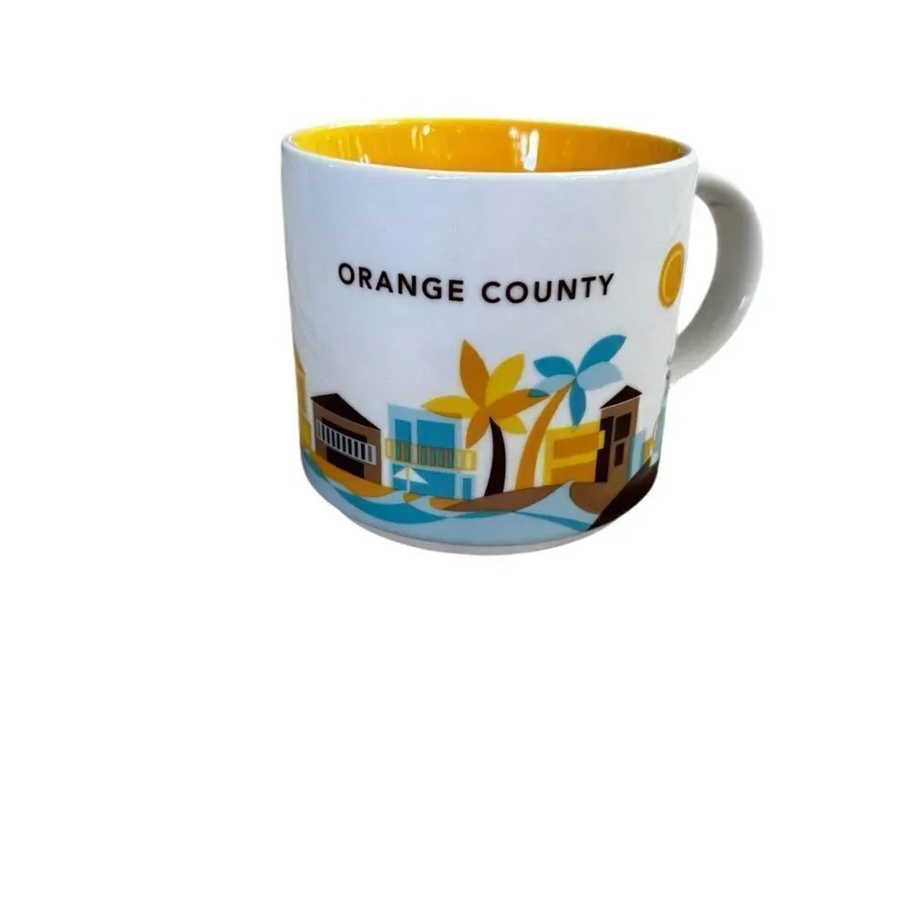 Starbucks Orange County You Are Here Collection Coffee Mug, 14 oz